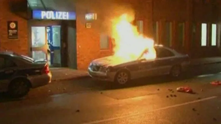 Napadnuta njemačka policija