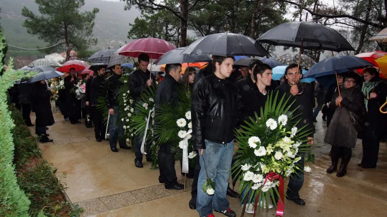 Cijeli Cres do&scaron;ao na Aleksandrov pogreb