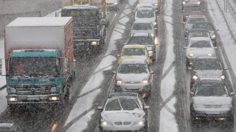 Ruse iznenadio snijeg!