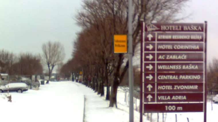 Zbog snijega kaos na kvarnerskim otocima