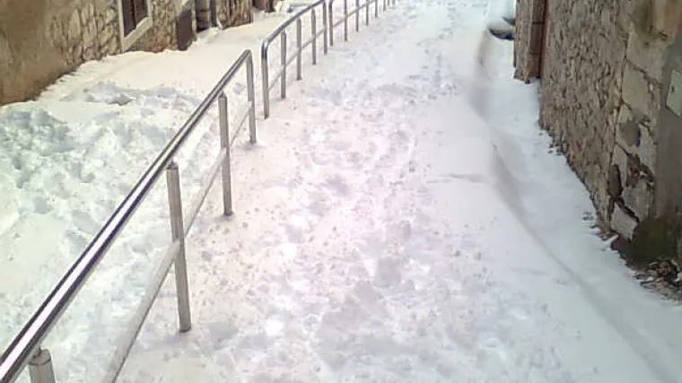 Snijegom prekriveni i Vrsar i Rovinj