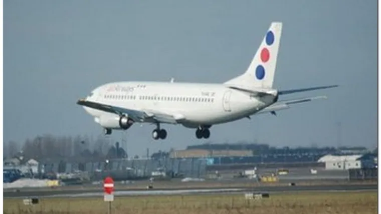 JAT-ov avion se zapalio u zraku