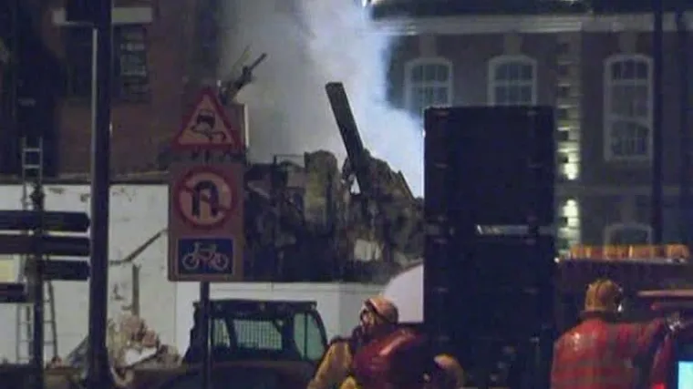 Eksplozija plina razorila zgradu