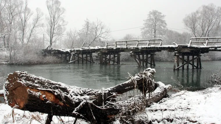 Divlja i ledena rijeka odnijela radnika