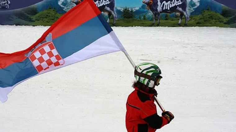 Slovenci izvjesili "hrvatsko-srpsku zastavu"