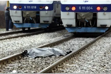 U naletu vlaka poginuo muškarac