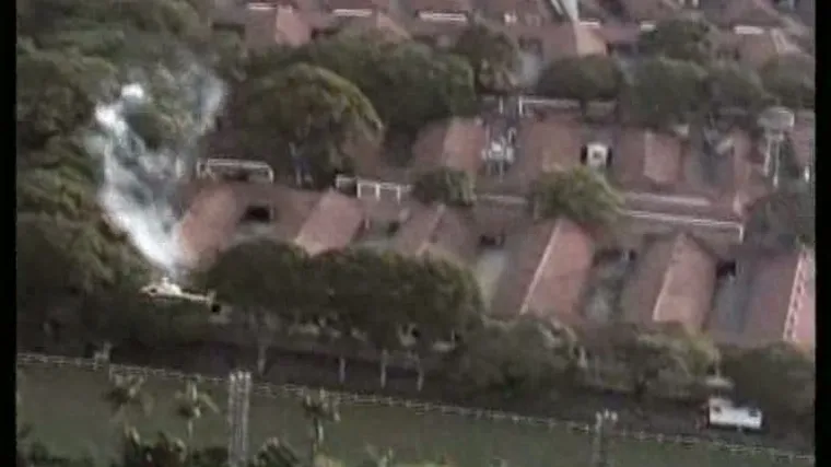 Dramatične snimke pada helikoptera