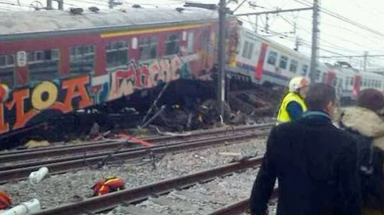 Sudar vlakova u Belgiji