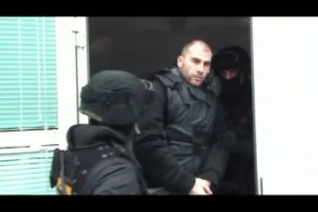 Snimka Gudurićeve predaje hrvatskoj policiji