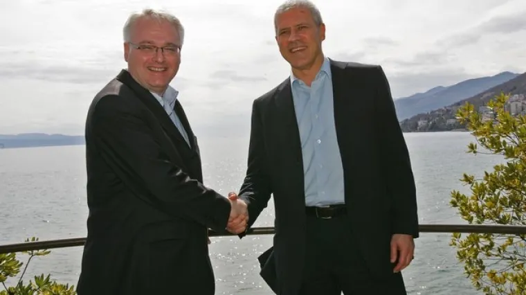 Josipović i Tadić "bez kravata" u Opatiji