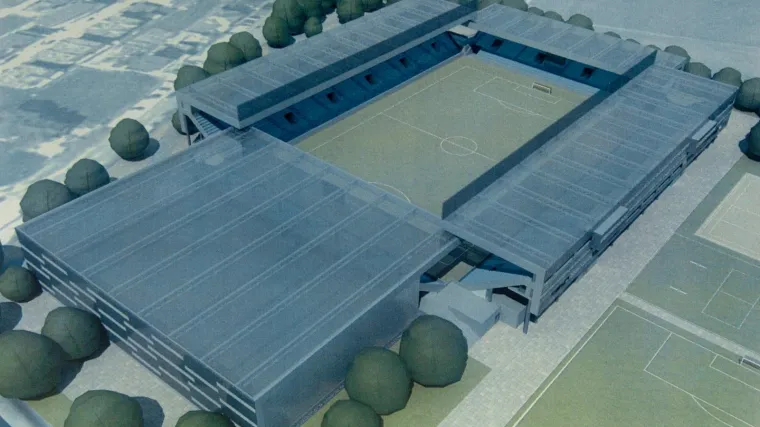 Budući stadion na Kajzerici