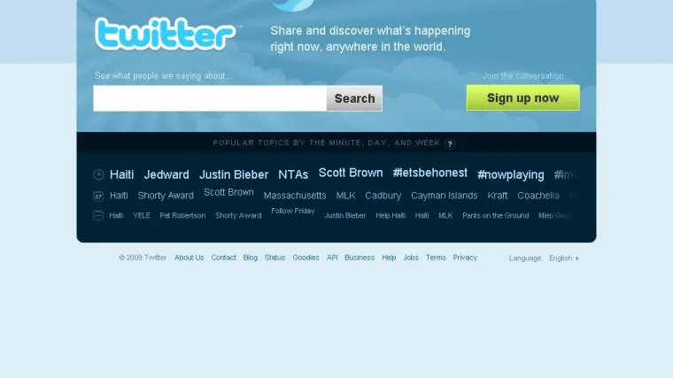 Arhiviraju se sve javne poruke s Twittera