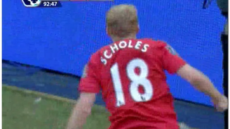 Scholes u zadnjoj sekundi spasio United