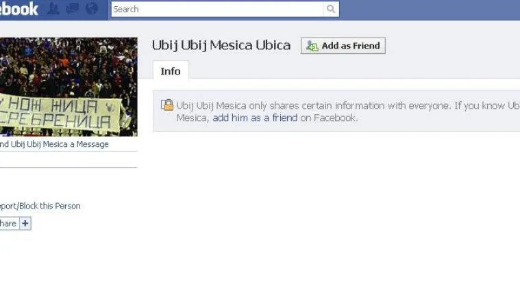 Mesić se boji za život zbog prijetnje na Facebooku