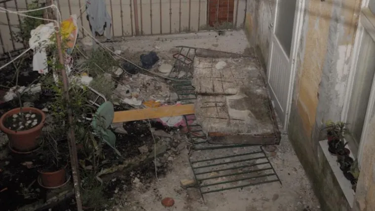 Pala zajedno s balkonom dok je vje&scaron;ala ve&scaron;