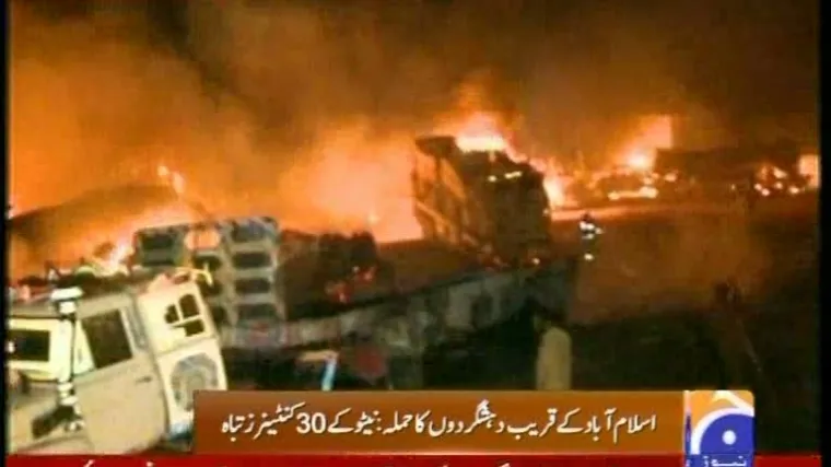 Talibani zapalili konvoj NATO-a