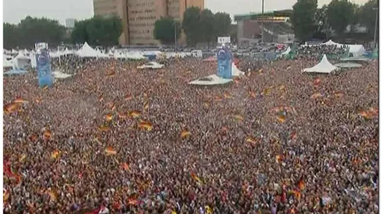 Njemačko slavlje nakon pobjede