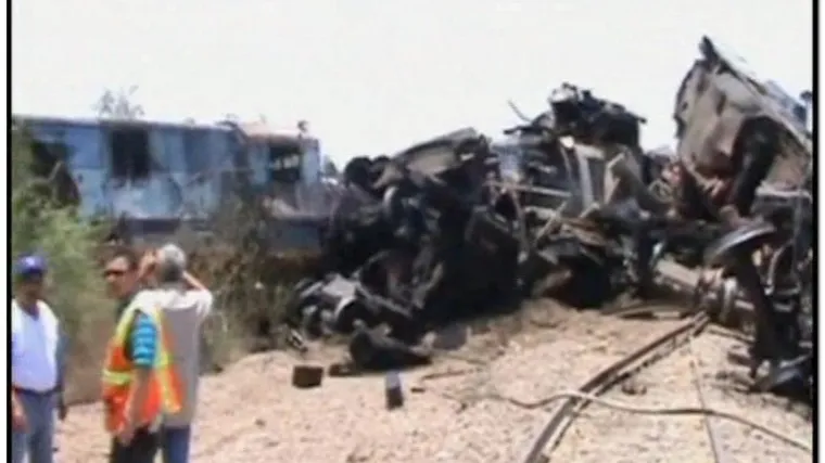 Frontalni sudar vlakova u Meksiku