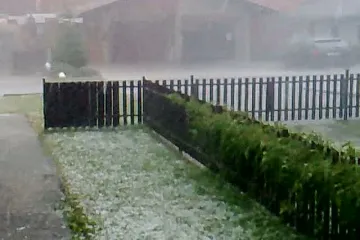 Led u Daruvaru padao skoro pola sata