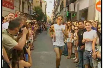 Utrka muškaraca u štiklama