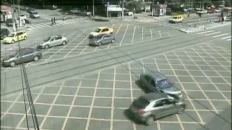 &Scaron;okantna snimka te&scaron;ke prometne nesreće