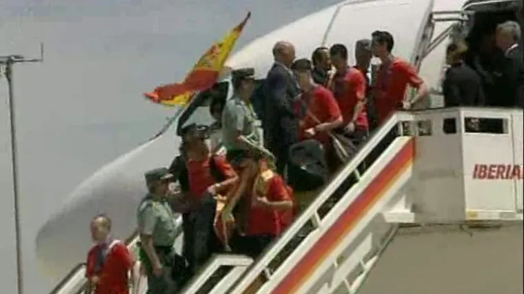 &Scaron;panjolci dočekali svoje junake