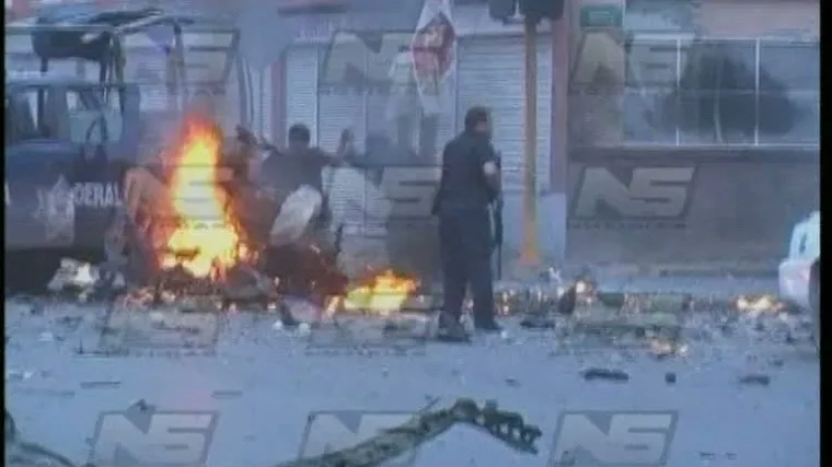 Meksički dileri digli automobil u zrak