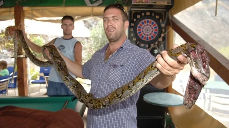 Na Pelje&scaron;cu ubili pitona od 3,5 metra