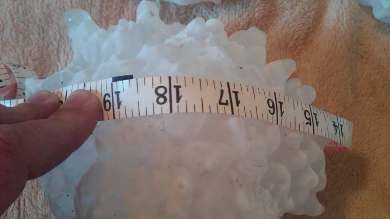 Najveća tuča ikad zabilježena!