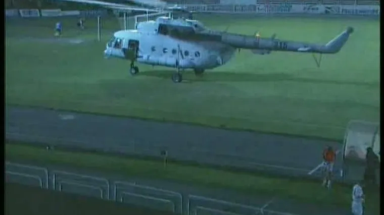 Helikopter HV-a prekinuo utakmicu