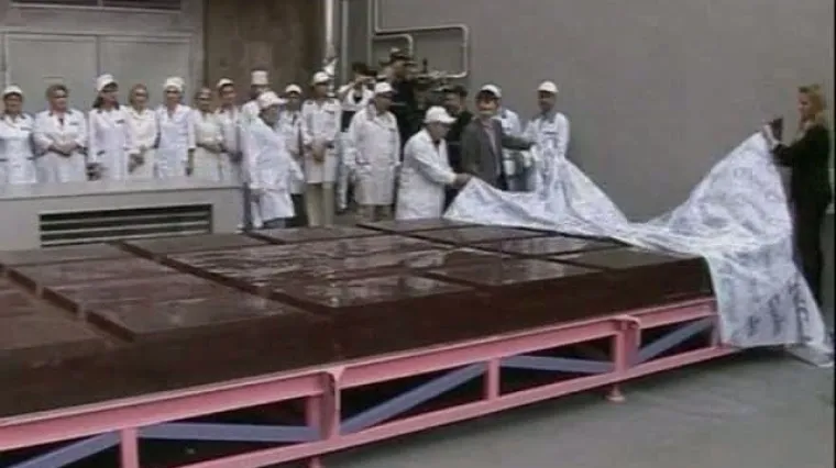 Najveća čokolada na svijetu te&scaron;ka 4.4 tone