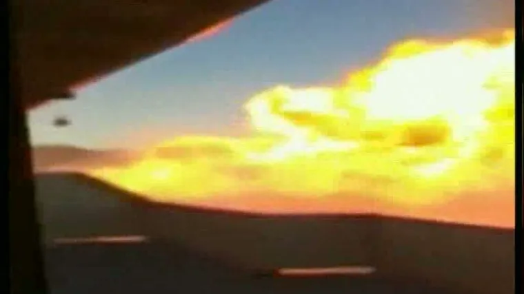 Iz sobe snimio golemu vatrenu kuglu