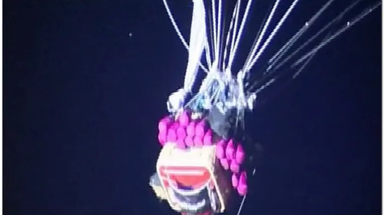 Balonom padali 80 km/h