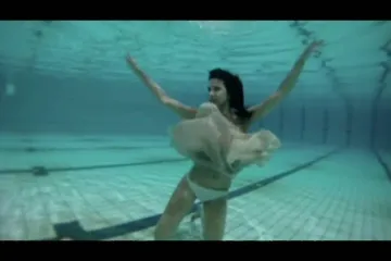 Podvodni fotosession Hrvatskog Top modela