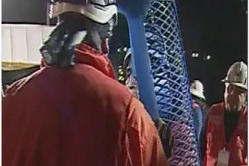 Posebni spasilac spu&scaron;ten do rudara