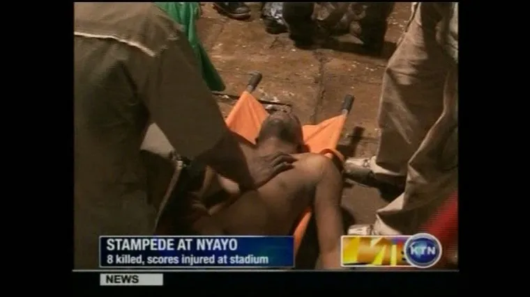 Smrtonosni stampedo na nogometnoj tekmi