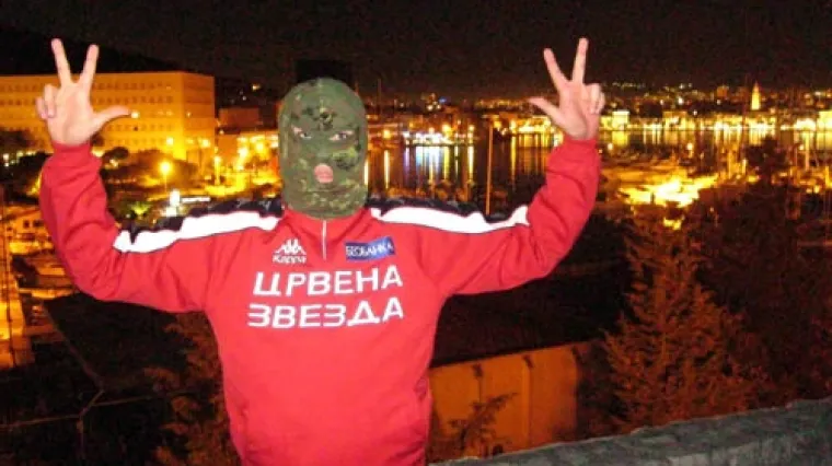 Maskirani Delija pozira u Splitu?