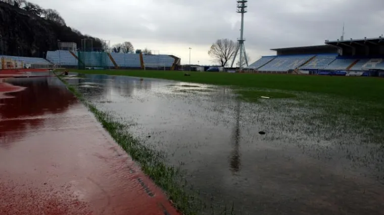 Potop stadiona na Kantridi