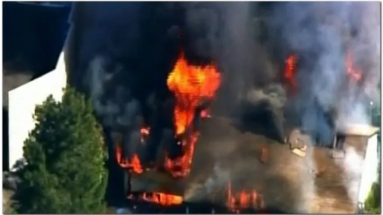 SAD: Spaljena kuća srpskog doseljenika