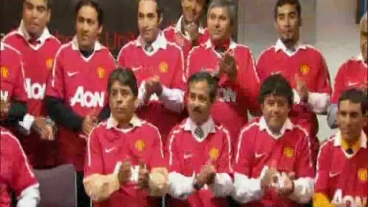 Čileanski rudari na Old Trafordu