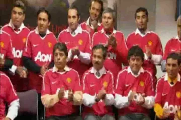 Čileanski rudari na Old Trafordu