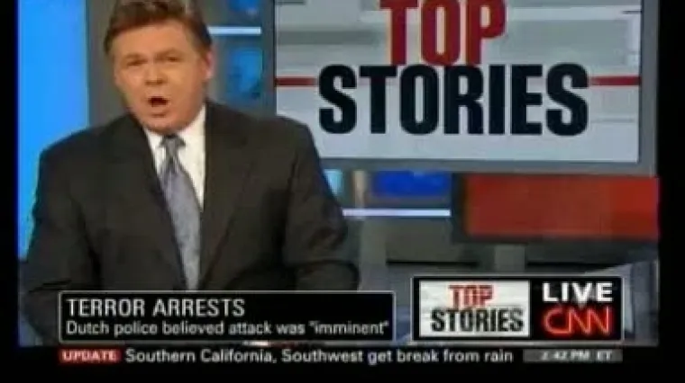 CNN-ovac ostao bez zraka, jedva čitao vijesti