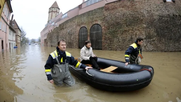 Voda potopila Njemačku