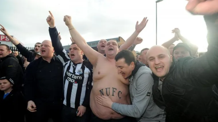 Navijači Newcaslea na gostovanju