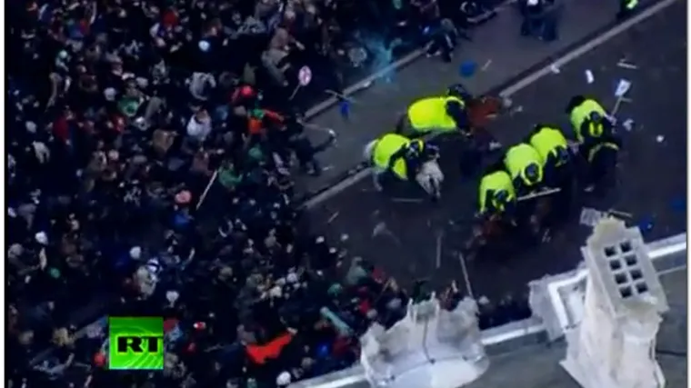 Studentski prosvjedi u Britaniji