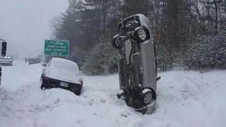 Vozač se nasadio na nos