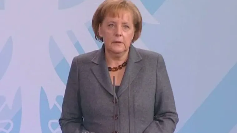 Merkel: Gadafijev govor je zastra&scaron;ujući