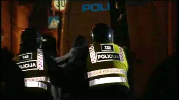 Sukob policije i prosvjednika