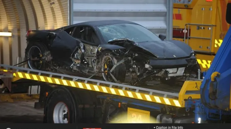 Saha razbio skupocjeni Ferrari