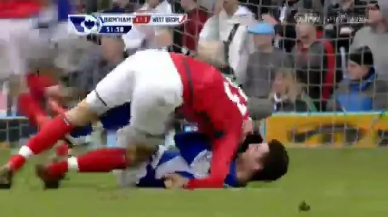 Nogometa&scaron;i se pohrvali na tekmi